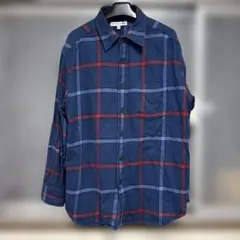 【美品】秋冬 JWandersonチェック柄 長袖シャツ（L）