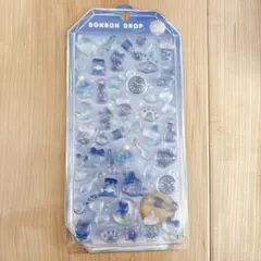 ボンボンドロップシール　シャーベット　よるねこボンボン