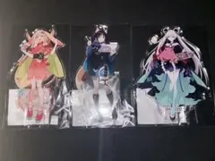 超かぐや姫！DICEコラボ アクリルスタンド 3種セット かぐや 彩葉