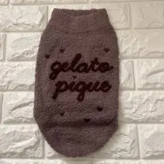 gelato pique【CAT&DOG】ハイネックロゴプルオーバー