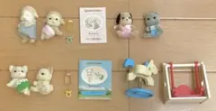 シルバニアファミリー あかちゃん 6体 遊具 セット ヒツジ チワワ その他