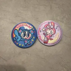 ナルミヤキャラクターズ 刺繍缶バッジ　ベリエちゃん　ナカムラくん