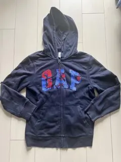 GAP ネイビー フード付きパーカー 10-11歳
