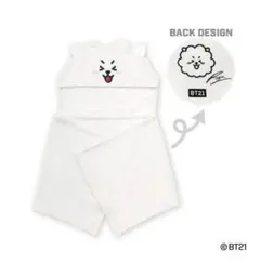 BTS BT21 フード付きブランケット RJ　JIN ジン