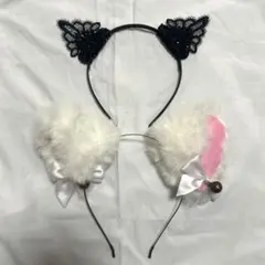 猫耳 カチューシャ 2つセット