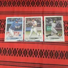 Topps Chrome NPB プロ野球カード 3枚セット