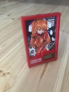 エヴァンゲリオン ヤングエース 限定 オリジナルフォトスタンドクロック アスカ