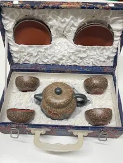 中国茶器セット　宜興紫砂壺