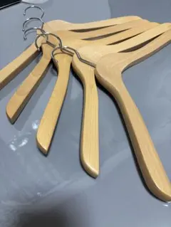 NAKATA HANGER 木製ハンガー 5本セット 38cm - メルカリ