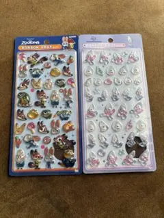 最終価格　ボンボンドロップシール2枚セットズートピアヤングオイスター