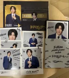 トリリオンゲーム　目黒蓮　カード／メモ