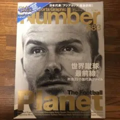 スポーツ雑誌　ナンバー　サッカー　ベッカム