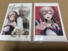 メイフ5周年 ランダムチェキ風カード R 箔押し シークレット