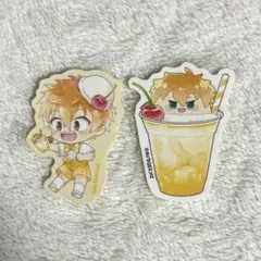 地縛少年花子くん　光　こう　ステッカー　シール　きゃらドリ　blanc カフェ