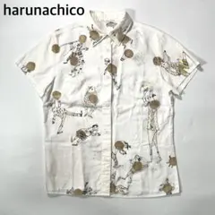 harunachico ハルナチコ シャツ ブラウス トップス ペイント - メルカリ