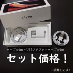 iPhone ライトニングケーブル 充電器 USB コンセント 電源