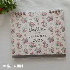 【新品、未開封】Cath Kidston 卓上カレンダー 2026