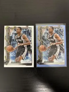 Topps deaaron fox holiday 2枚セット
