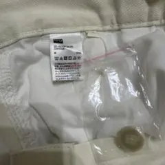 GU ワイドパンツ ホワイト Mサイズ