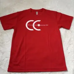 JAFFクロスカントリー選手権2018 Tシャツ Sサイズ 赤　福岡クロカン