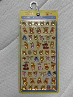 ボンボンドロップシールmini プーさん