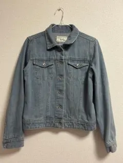 ライトブルー デニムジャケット Gジャン　アウター　Mサイズ