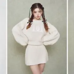 値下げ！Darich キルティングロゴニットセットアップ