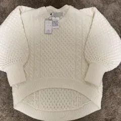 Audrey and John Wad アイボリー ニット Fサイズ　新品