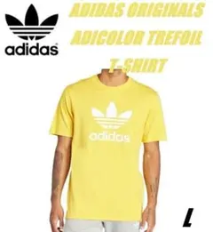 L アディダス オリジナルス アディカラー トレフォイル Tシャツ IR7977