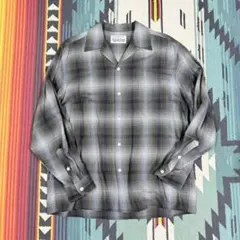 WACKOMARIA OMBRE CHECK SHIRT