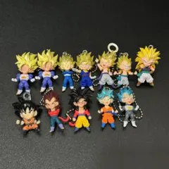 UDMドラゴンボール キーホルダー 全12点 スーパーサイヤ人 悟空 ベジータのサムネイル