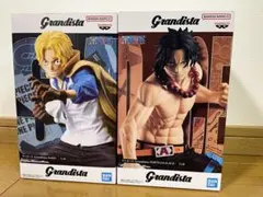 ワンピース Grandista エース サボ フィギュアセット