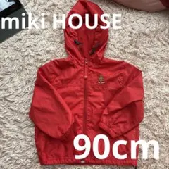 MIKI HOUSE フード付きジャケット 90cm 赤
