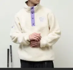 ⭐︎新品未使用タグ付き⭐︎ビームスゴルフ ボアジャケット ロゴ刺繍