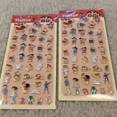 クレヨンしんちゃん　ましゅまろシール2枚セット