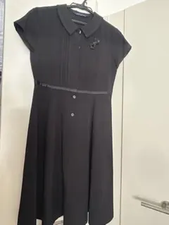 冠婚葬祭　ブラックフォーマルジュニア女の子　ワンピース