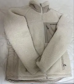 【Colombia】クリーム色 フリースジャケット