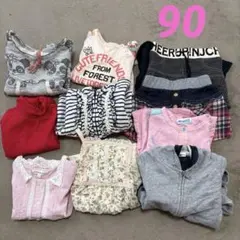 ❤️春服❤️新学期❤️保育園❤️女の子用90センチまとめ売りKUMIKYOKU 組曲あり