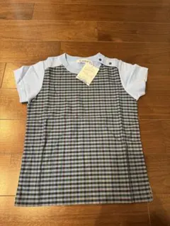 familiar チェック柄 Tシャツ 80 2026年最新】familiar 柄・デザイン：チェック 子供用Tシャツの人気