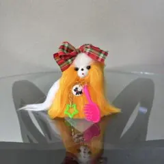 昭和レトロ　わんちゃん　ぬいぐるみ　黄色