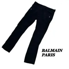 超希少 BALMAIN PARIS バイカーパンツ コーデュロイ 2026年最新】BALMAIN カラー：ブラック系 メンズ パンツ その他の人気