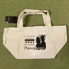 未使用 Francfranc パイナップル柄 ランチバッグのサムネイル