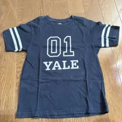 ネイビー 01 YALE Tシャツ サイズ140