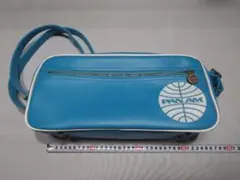 【希少】PAN AM パンナムショルダーバッグネイビー 2WAYレトロ当時物 希少】PAN AM パンナムショルダーバッグネイビー 2WAYレトロ当時物