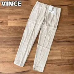 新品★定価4.8万★VINCE スラックスパンツ ストレッチ ベージュ 0