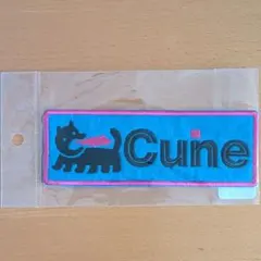 CUNE 刺繍 ワッペン レーシングロゴ ブルー アイロン キューンのサムネイル