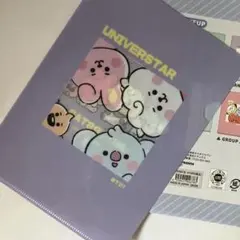 新品未使用 BT21 シークレット A5クリアファイル BTS 日本製 4人