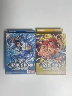 【新品未開封】ワンピース　スタートデッキ 青 クザン 黄 ユースタスキッド