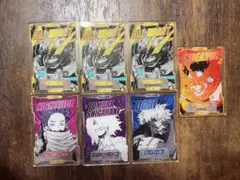 僕のヒーローアカデミア　ステータスカードコレクション第二弾荼毘他7点