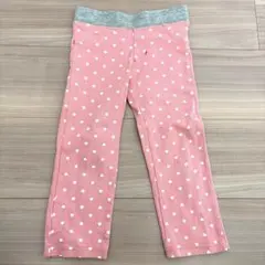 ハート柄ピンクロングパンツ